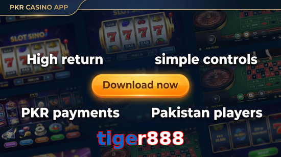 Main screen of Tiger888 gamedownload page for PK players